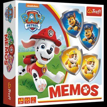 Настільна гра - Мемос Щенячий патруль / Nickelodeon Trefl 5900511018929 1892 5900511018929 фото