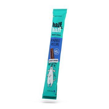 Ласощі Half&Half м&rsquo;ясна паличка з кроликом, для собак, 12 г 4820261921748 4820261921748 фото