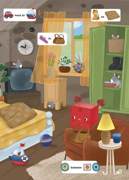 Розвиваючі книжки з наліпками "English. Твої перші слова" Талант 6+ 9789669890986 фото