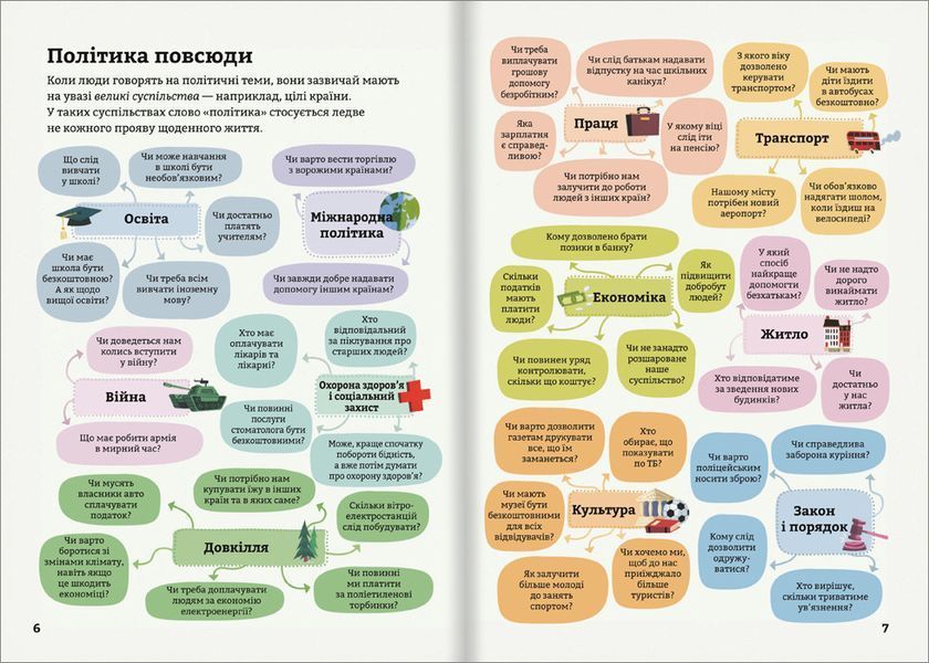 Політика для початківців. ТВЕРДА ОБКЛАДИНКА! Автор Алекс Фріт, Луї Стовелл, Розі Гор 9786177563821 фото