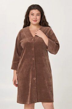 Халат жіночий MACCHIATO коричневий 214/00/02 ELLEN 214/00/02XXLBrown фото