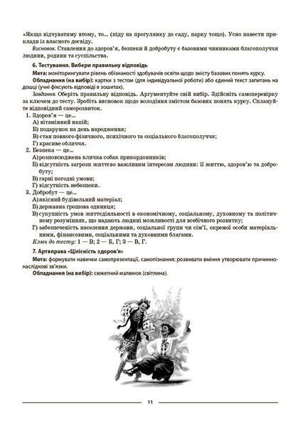 Книга Здоров'я; безпека та добробут. 6 клас Мій конспект. Матеріали до уроків ПОР002 Основа Автор - Жадан О. М. УШД021 9786170041937 фото