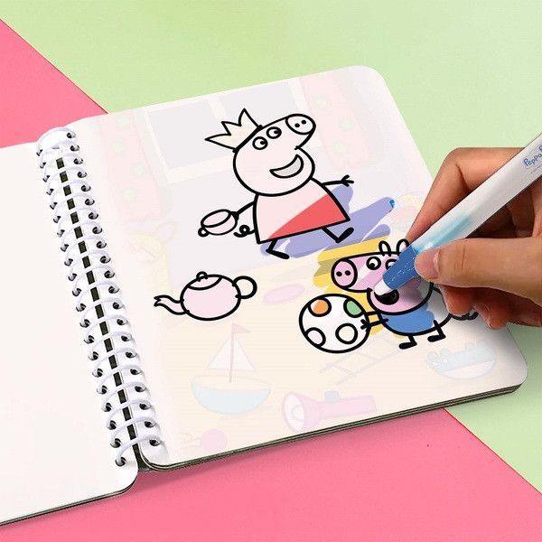 Розмальовка Dodo Малюй водою Peppa Pig (200443) 4820198241001 4820198241001 фото