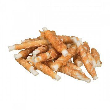Ласощі Trixie Denta Fun Chewing Rolls для собак Палички для чищення зубів з куркою 6 см 120 г 4011905313467 4011905313467 фото