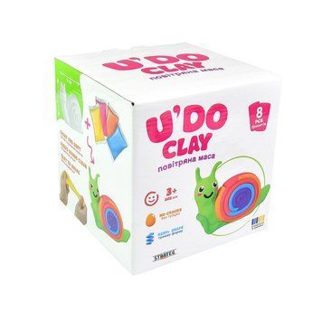 Набір для творчості Strateg "Равлик U'DO Clay" (30746) 30746 фото