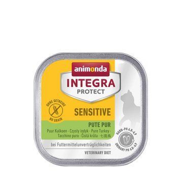 Корм ветеринарний вологий Integra Protect Sensitiv Pure Turkey для котів з харчовою непереносимістю моно індичка алю трай 100г 86695IPR фото