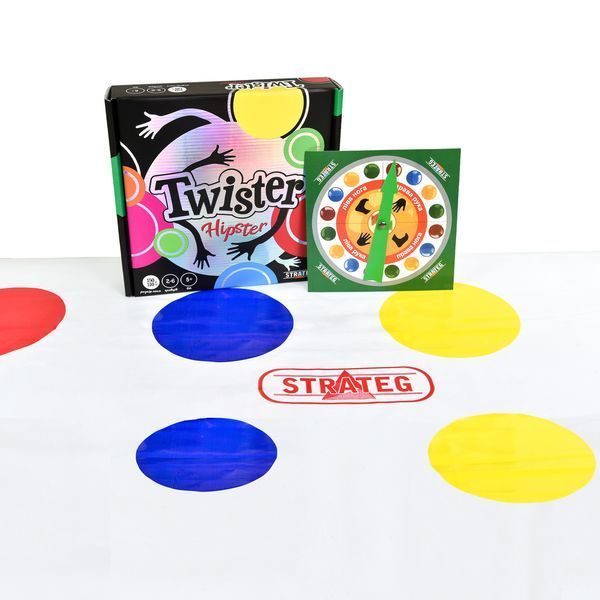 Розважальна гра Strateg Твістер "Twister-hipster" (30628) 4823113877491 30628 фото