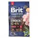 Корм сухий Brit Premium Dog Junior L для цуценят та молодих собак великих порід від 1 до 24 місяців вагою 25-45 кг з куркою 8595602526420 170823/6420 фото 3