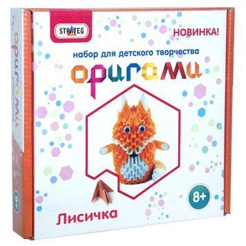 Набір для творчості Strateg Модульне оригамі &mdash; Лисичка (203-11) 203-11 фото
