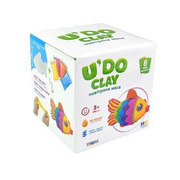 Набір для творчості Strateg "Рибка U'DO Clay" (30748) 30748 фото