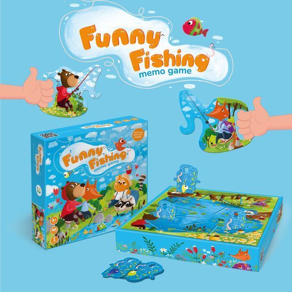 Настільна гра Dodo &ldquo;Funny fishing&rdquo; 3+ 200221 фото