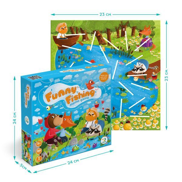 Настільна гра Dodo &ldquo;Funny fishing&rdquo; 3+ 200221 фото