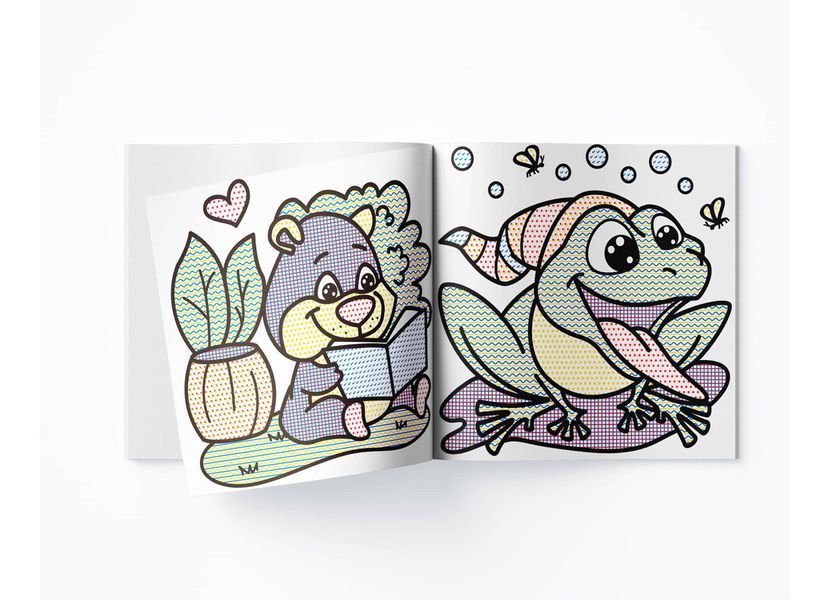 Водяні розмальовки. Ведмедик (Crystal Book) F00013996 фото