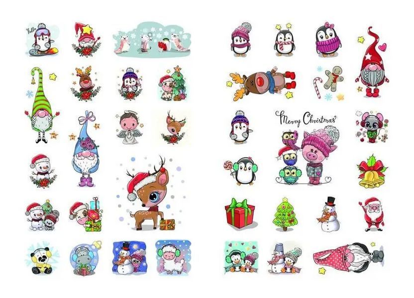 Christmas sticker book. Щедрівочка 9789669359384 9789669359384 фото