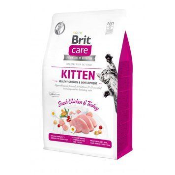 Корм сухий Brit Care Cat Grain Free Kitten Healthy Growth and Development для кошенят для здорового зростання та розвитку 171279/0686 фото