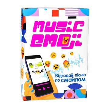 Настільна гра Strateg Music emoji українською мовою 30249 4823113819354 30249 фото