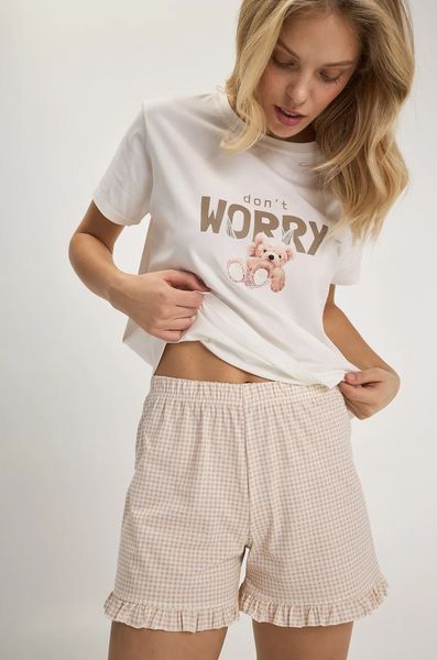 Піжама жіноча DON`T WORRY молочний 2970/40/01 ELLEN 2970/40/01XXLMoloch фото