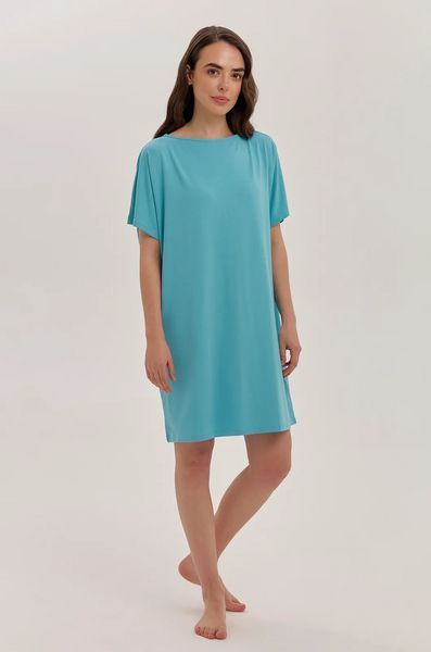 Сорочка нічна жіноча GWEN бірюзовий 121/53/01 ELLEN 121/53/013XLTurquoise фото