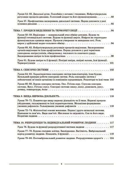 Книга Біологія. 8 клас. Мій конспект. Матеріали до уроків. БЛР003 Основа Автор - М. О. Атаманчук УМР008 9786170043733 9786170043733 фото