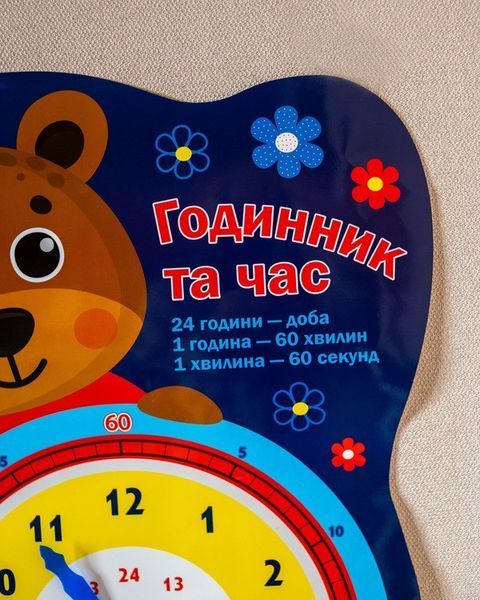 Плакат Годинник та час Ранок 10113153У 4827476988849 4827476988849 фото