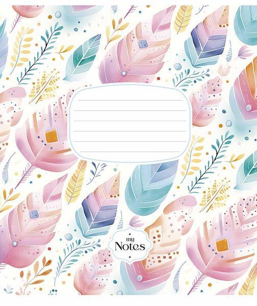 Зошити учнівські, 5 шт, по 24арк., у лінію, виб.УФ-лак, My notes Genius 3498 4823088226317 4823088226317_024-3498L фото