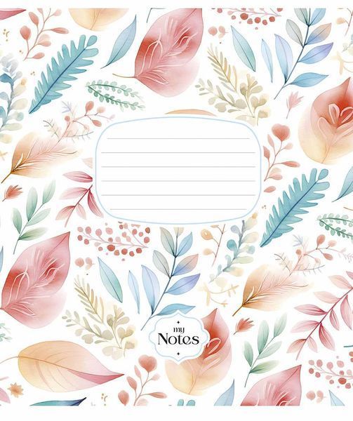 Зошити учнівські, 5 шт, по 24арк., у лінію, виб.УФ-лак, My notes Genius 3498 4823088226317 4823088226317_024-3498L фото
