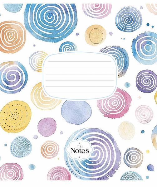 Зошити учнівські, 5 шт, по 24арк., у лінію, виб.УФ-лак, My notes Genius 3498 4823088226317 4823088226317_024-3498L фото