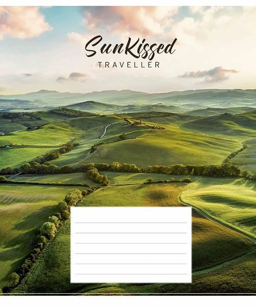 Комплект 5 шт учнівських зошитів Sun kissed. Зошит Школярик 18 арк. у лінію 3232 018-3232L 4820006470470 4820006470470_9 фото