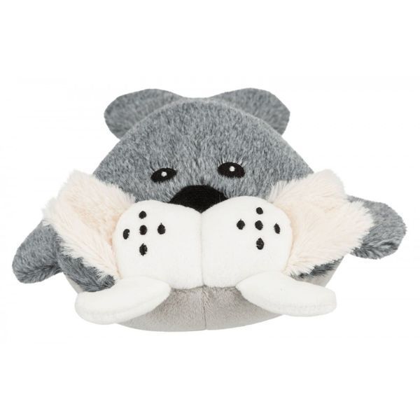 Іграшка Trixie Be Nordic для собак Морж зі звуком і шелестом фольги плюш 28 см 4011905360447 4011905360447 фото