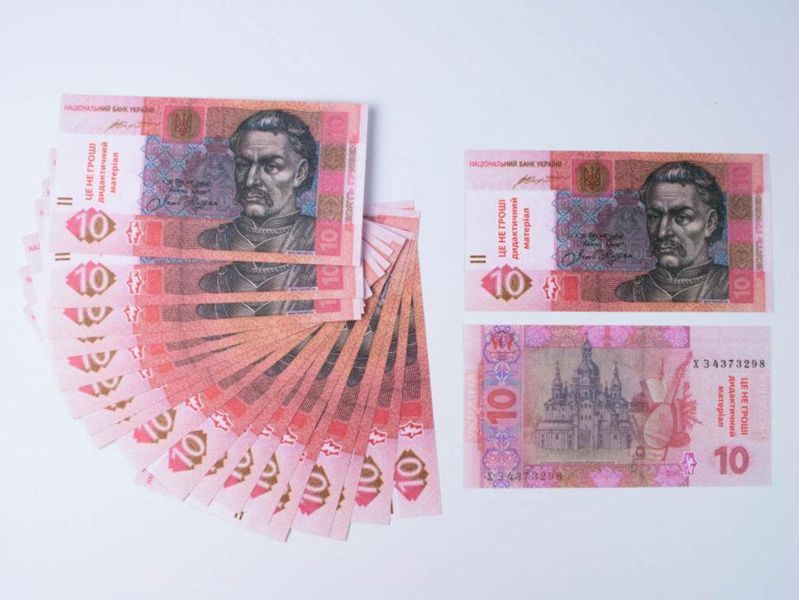 Грошові знаки (дидактичний набір) 9786176341185 9786176341185 фото