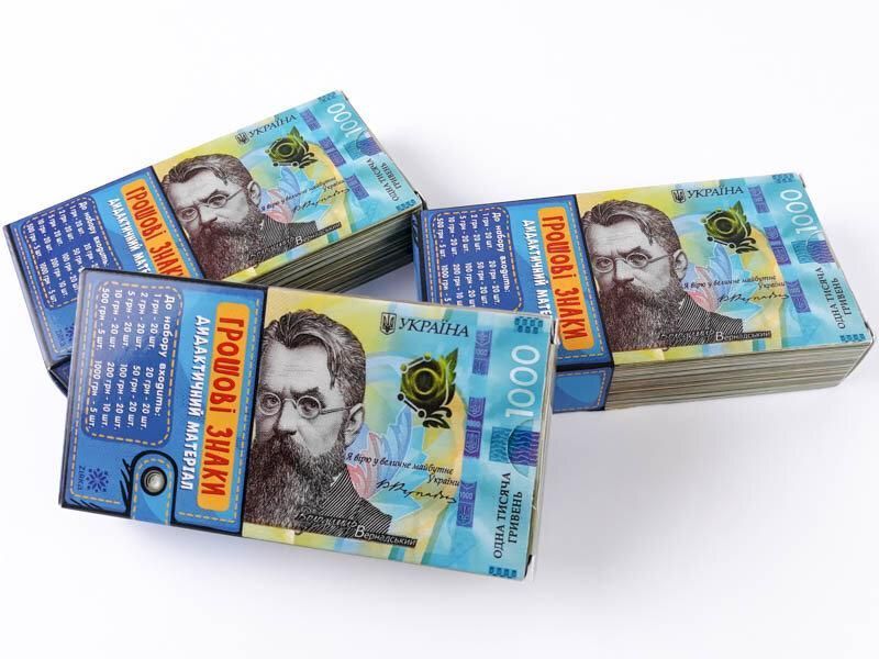 Грошові знаки (дидактичний набір) 9786176341185 9786176341185 фото