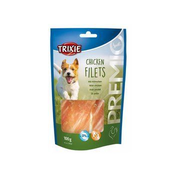 Ласощі Trixie Premio Chicken Filets для собак полоски з курячого філе 100 г 4053032389267 4053032389267 фото
