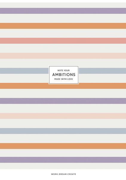 Комплект 3 шт загальних зошитів Ambitions. Зошит Школярик А4 40 арк. у лінію 5228 A4-040-5228L 4823088240863 4823088240863 фото