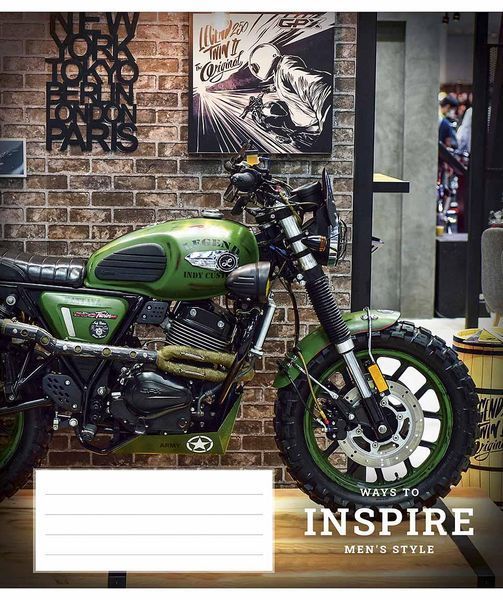 Комплект 5 шт загальних зошитів Men's style. Зошит Школярик 36 арк. у клітинку 3275 4823088231267 4823088231267_036-3275K фото
