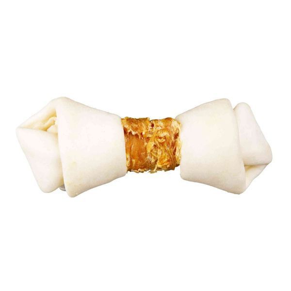 Ласощі Trixie Denta Fun для собак Кісточка для чищення зубів з куркою 11 см 70 г 2 шт 4011905313221 4011905313221 фото