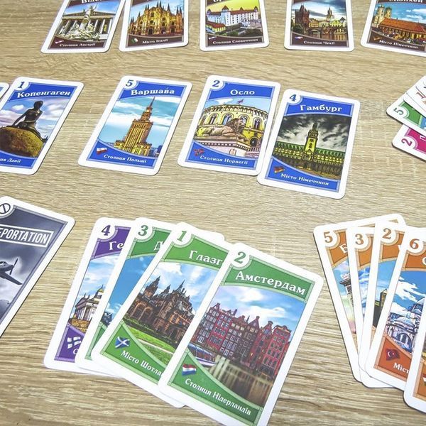 Настільна гра &laquo;Галопом по Європах&raquo; 8+ (в жестяній банці) 21205 фото