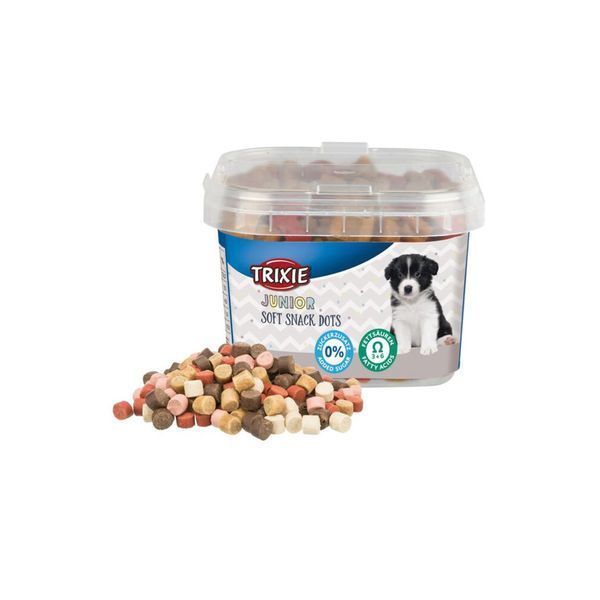 Ласощі Trixie Junior Soft Snack Dots для цуценят з кислотами Омега-3 та Омега-6 140 г 4011905315195 4011905315195 фото