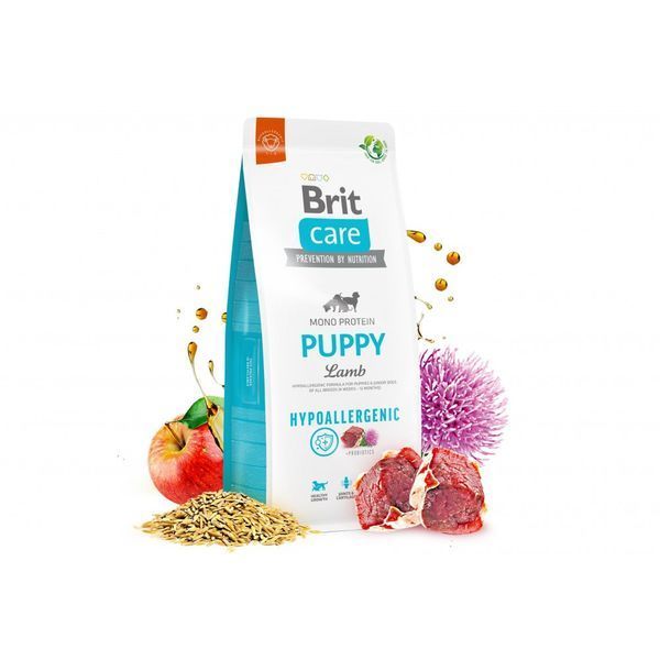 Корм сухий Brit Care Dog Hypoallergenic Puppy для цуценят гіпоалергенний з ягням 3 кг 8595602558964 8595602558964 фото