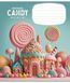 Комплект 5 шт. учнівських зошитів Candy world. Зошит Школярик 12 арк. у клітинку 3266 4820006470432 4820006470432_012-3266K фото 6