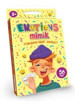 Карткова гра "Emotions Mimik" 3+ DT_EM-01-01U фото