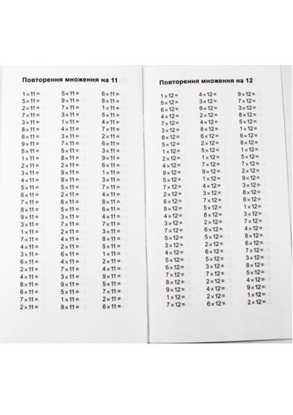 Найшвидший спосіб вивчити. Таблицю множення 9789663150444 фото