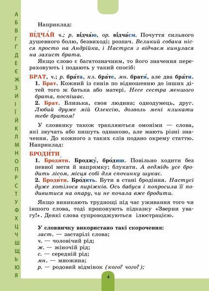 Бібліотечка школяра. Ілюстрований словник-помічник з української мови. 1-4 класи. КДН013 9786170036308 341778 фото