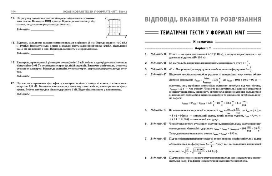 Книга НМТ 2026 Фізика. Повний комплекс тренувальних вправ Ранок Автор - Ненашев І.Ю. Т135126У 9786178771300 9786178771300 фото