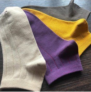 Набір 4 пари коротких кольорових шкарпеток ORGANIC cotton безшовні JILL ANTONY 38-40 31032 фото