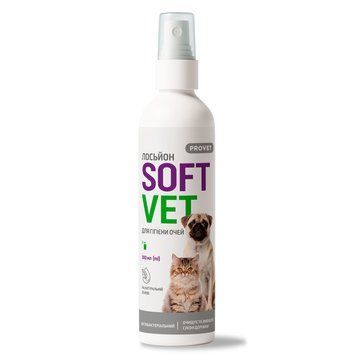 Лосьйон Provet SOFTVET для гігієни очей котів і собак 300 мл PR244017 PR244017 фото