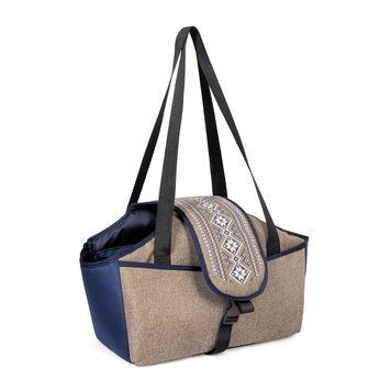 Сумка-переноска Pet Fashion Linen для собак 38х32х22 см 4823082432721 4823082432721 фото