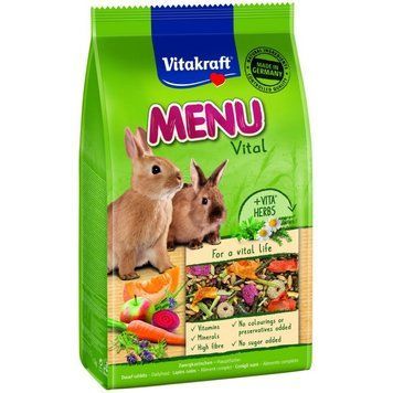 Корм Vitakraft Premium Menu Vital для декоративних гризунів для кроликів 1 кг 4008239703965 4008239703965 фото