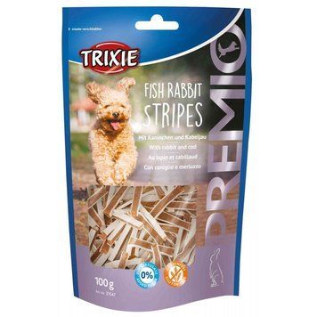 Ласощі Trixie Premio Fish Rabbit Stripes для собак снеки з рибою та кроликом 100 г 4053032389519 4053032389519 фото