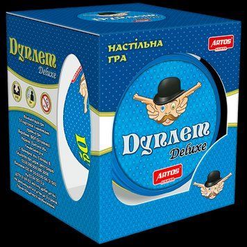 Настільна гра &laquo;Дуплет Black&raquo; (в тубі) 5+ 21038 фото