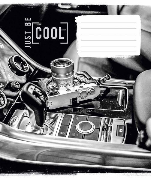 Комплект 5 шт учнівських зошитів Just be cool. Зошит Школярик 24 арк. у лінію 3383 4820006472115 4820006472115_024-3383L фото